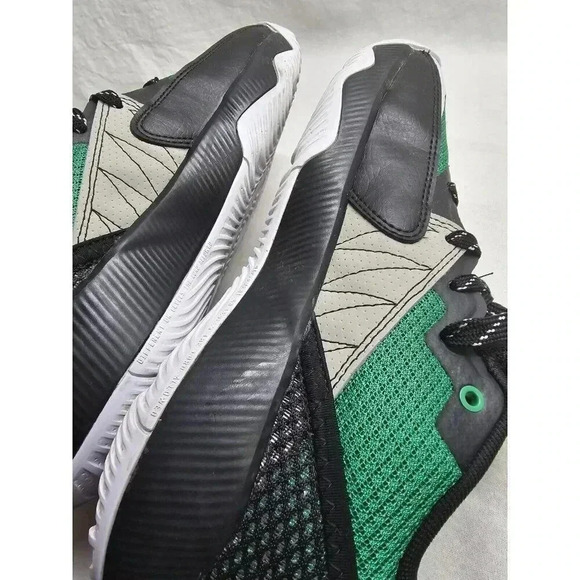 Size 7 Mens - Adidas Dame Certified EXTPLY 2.0 Black Court Green - Picture 12 of 13